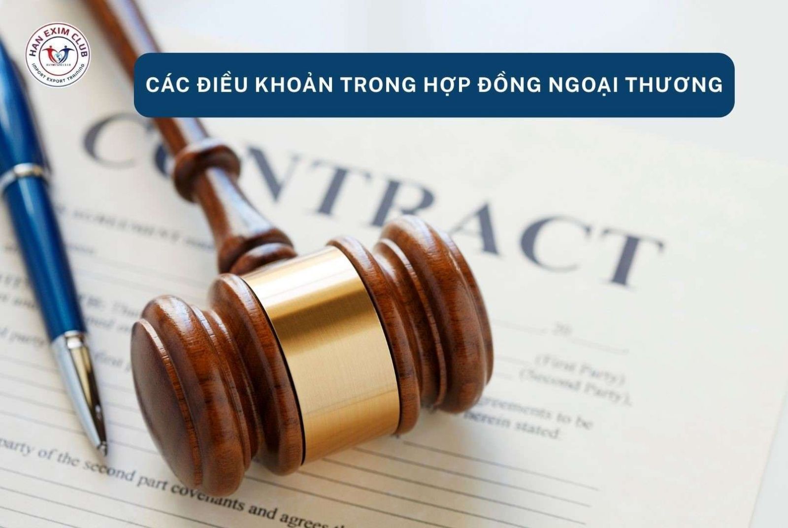 Các điều khoản trong hợp đồng ngoại thương