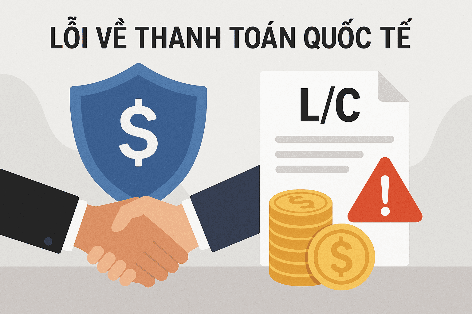 Lỗi về thanh toán quốc tế khi làm thủ tục xuất nhập khẩu