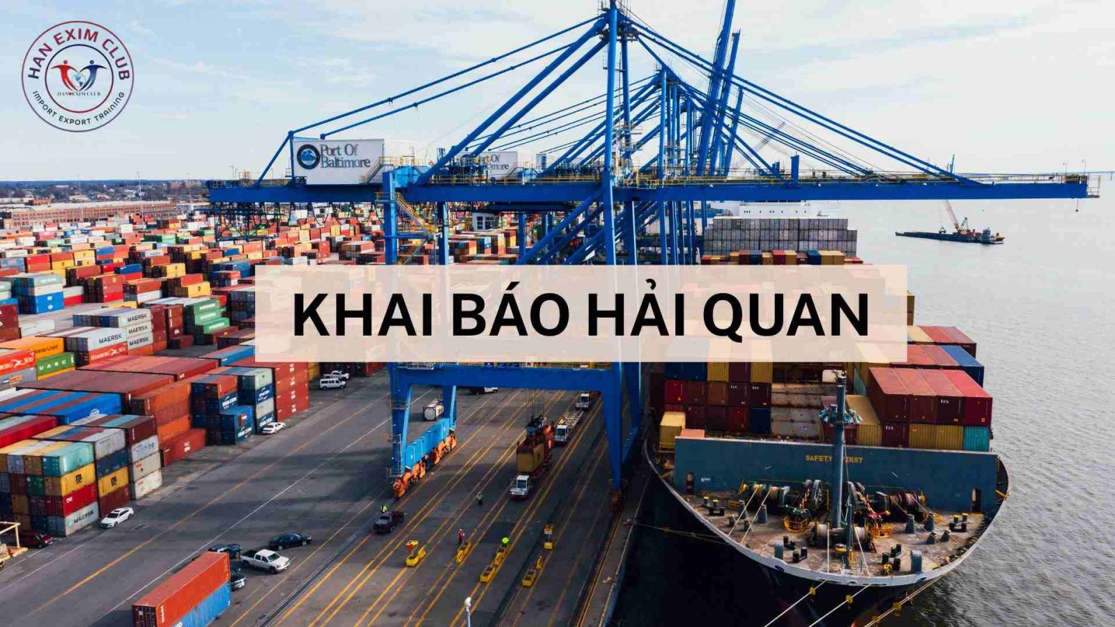 Vai trò của khai báo hải quan trong chuỗi cung ứng